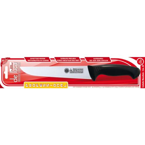 Coltello macellaio inox m.plast.cm20 - de luca coltellerie