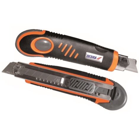 Coltello multiuso Dedra m9029 sostituzione automatica lame blocco