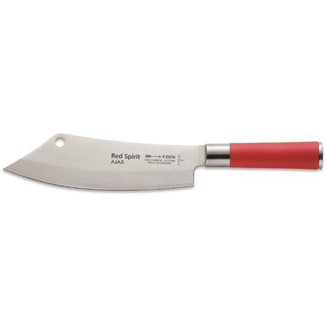 coltello per cuoco F. Dick, coltello cucina "Ajax", Red Spirit (coltello con lama da 20 cm, acciaio X55CrMo14, Inox, 56° HRC) 8172220