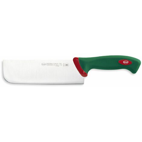 Coltello per Ortaggi Lama 18 cm Manico Antiscivolo Sanelli Premana Verde/Rosso