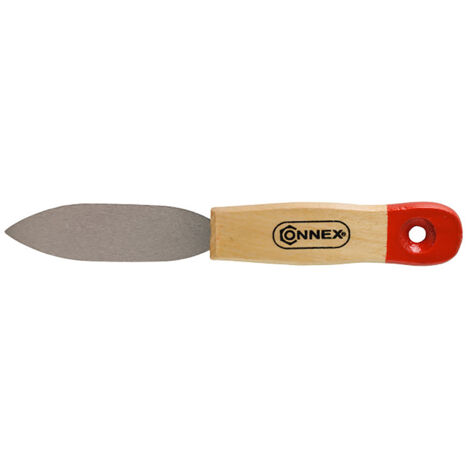 COLTELLO PER STUCCO MANICO LEGNO 95MM
