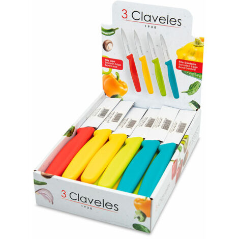 Coltello per verdure 3 Claveles modello 8410990014437 colori 8 cm