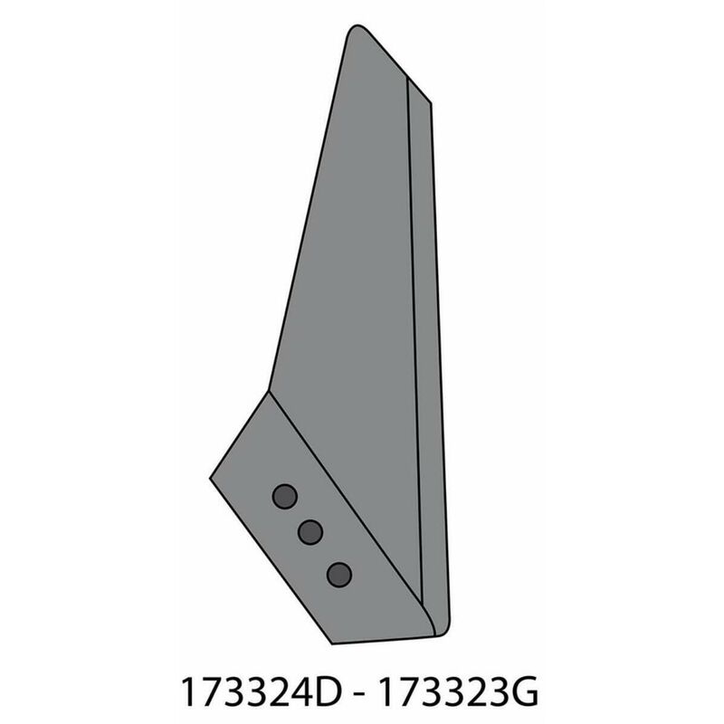 Image of Coltello per vomere adattabile alla produzione Gregoire-Besson 173323G sx RC1187