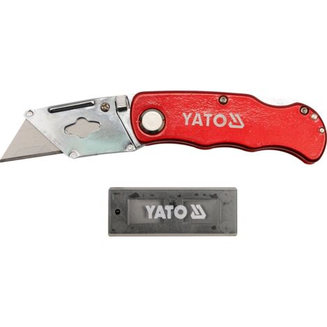 COLTELLO PIEGHEVOLE CON BLOCCO, LAMA TRAPEZOIDALE - YT-7532