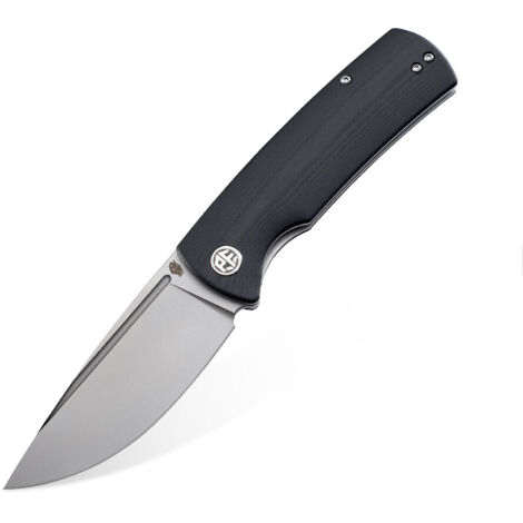 Coltello pieghevole nero Petrified Fish Beluga PF-P01
