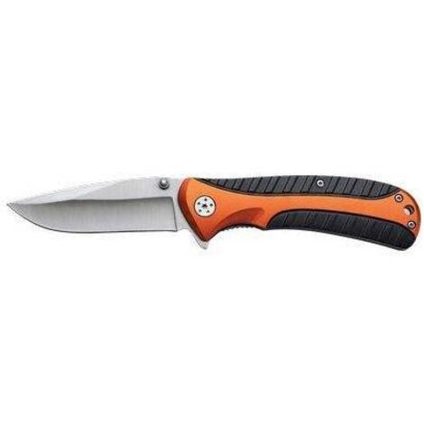 COLTELLO PIEGHEVOLE "ORANGE" LAMA IN ACCIAIO INOX AUSONIA