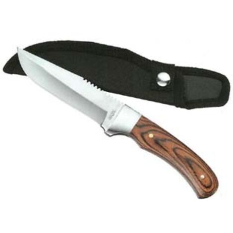 COLTELLO PUGNALE CON FODERO- - lama cm.10 - 28060 - 1 pezzi AUSONIA