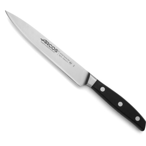 COLTELLO SOLE MANHATTAN - Coltello con lama lunga e flessibile, bordo liscio e resistente. Sfilettare la sogliola, separandola facilmente dall'osso.