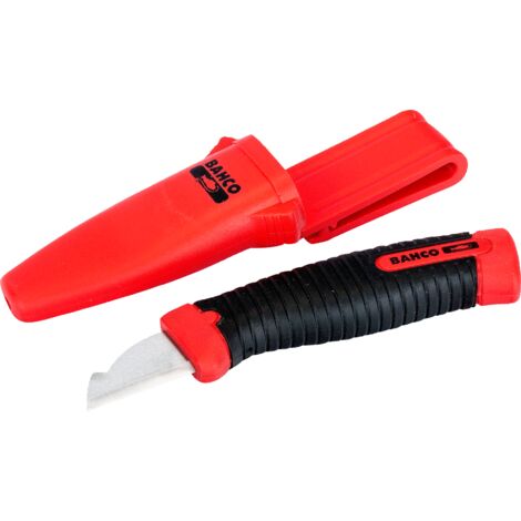 COLTELLO SPELAFILI PER ELETTRICISTI BAHCO