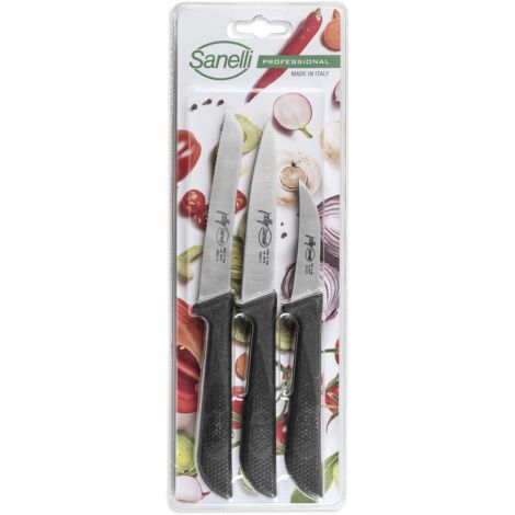 Coltello Spelucchino/Verdura Pz 3 Jolly Sanelli