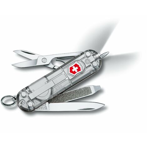 Coltello di sicurezza K2769BL dell'Aeronautica Militare, manico de ABS Blu e  lama de acciaio inox de 10,1 cm. Incluso fodero in nylon, con cintura di  sicurezza e punta rompivetro, Economici, prezzi e