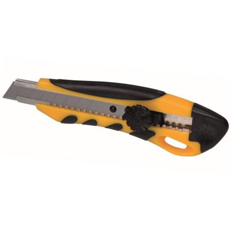 Coltello universale Dedra m9013 18 mm blocco rotante ergonomico