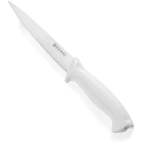 Coltello universale per sfilettare HACCP 300 mm - bianco - HENDI 842553