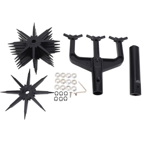 Coltivatore rotativo da giardino Attrezzo da giardinaggio manuale per scarificatore del terreno a mano in plastica ABS