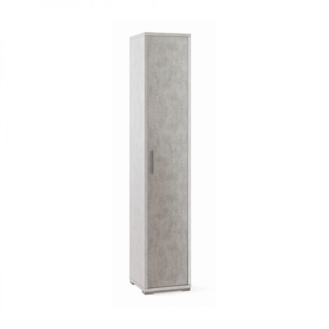 Columna 1 Puerta 39L x 41P x h199 – Acabado Blanco Opaco y Cemento – Sarmog