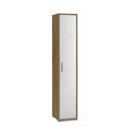 Columna 1 Puerta 39L x 41P x h199 – Acabado Madera Nogal y Blanco Opaco – Sarmog