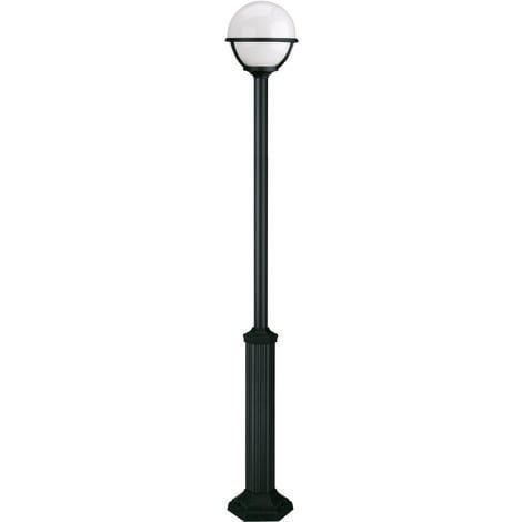 NOVOLUX Columna clásica CLIC-CLAC GLOBO with base IP43 E27 42W 1820mm Negro