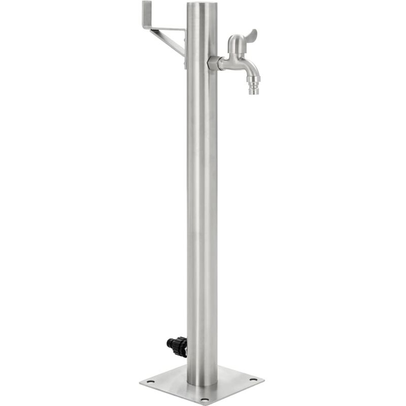 

Columna de agua para jardín acero inoxidable redonda 65 cm