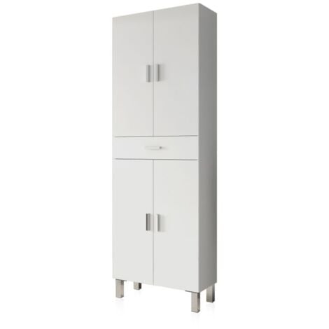 IBERODEPOT Columna de baño Aruba Blanco brillo 60cm (ancho) x 182cm (alto)