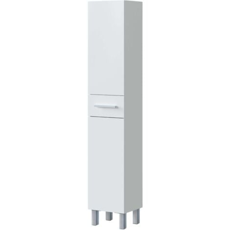 Columna de baño Athena color blanco 182x35x31 cm