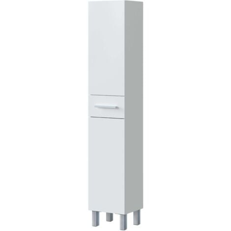 DEMEYERE Columna de baño Athena color blanco 182x35x31 cm