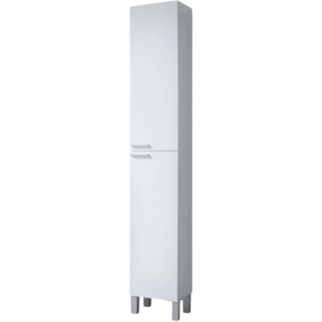 Columna de Baño Auxiliar Amara Blanco Brillo 30x182x25 cm
