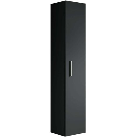 Columna de baño Pluto 30 x 30 x 150 cm - Negro - Mueble de baño