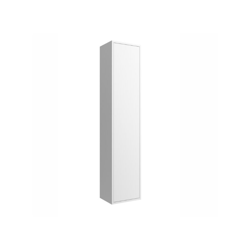 

Columna de baño suspendida Ulisse de madera Blanca mate | Blanco