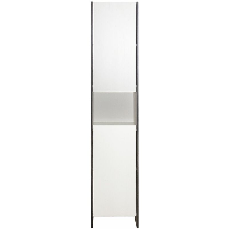 

Columna de baño BIARRITZ 38 X 180 hormigón y blanco, 38.2 x 28 x 180 - hormigón y blanco