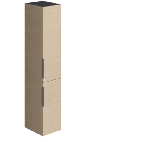 Columna de cuarto de baño BURGBAD Olena 2 puertas roble claro