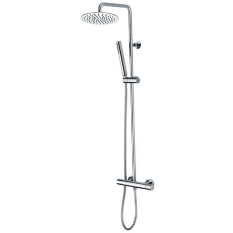 Columna de ducha cromada Tetis L10146