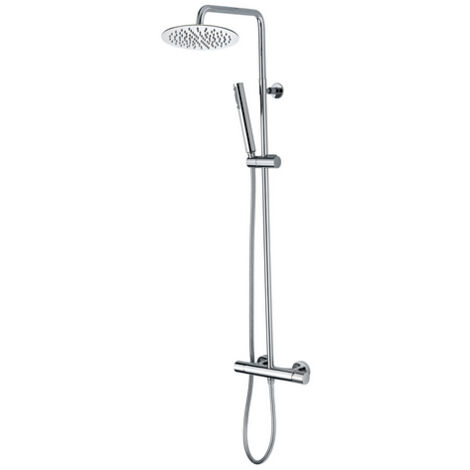 Columna de ducha cromada Tetis L10146