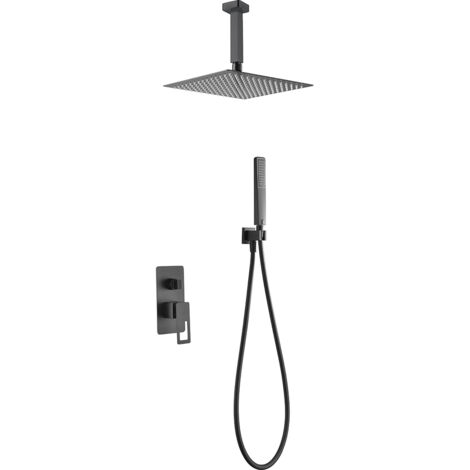 Columna de ducha empotrada Estocolmo negro [ IMEX® ]
