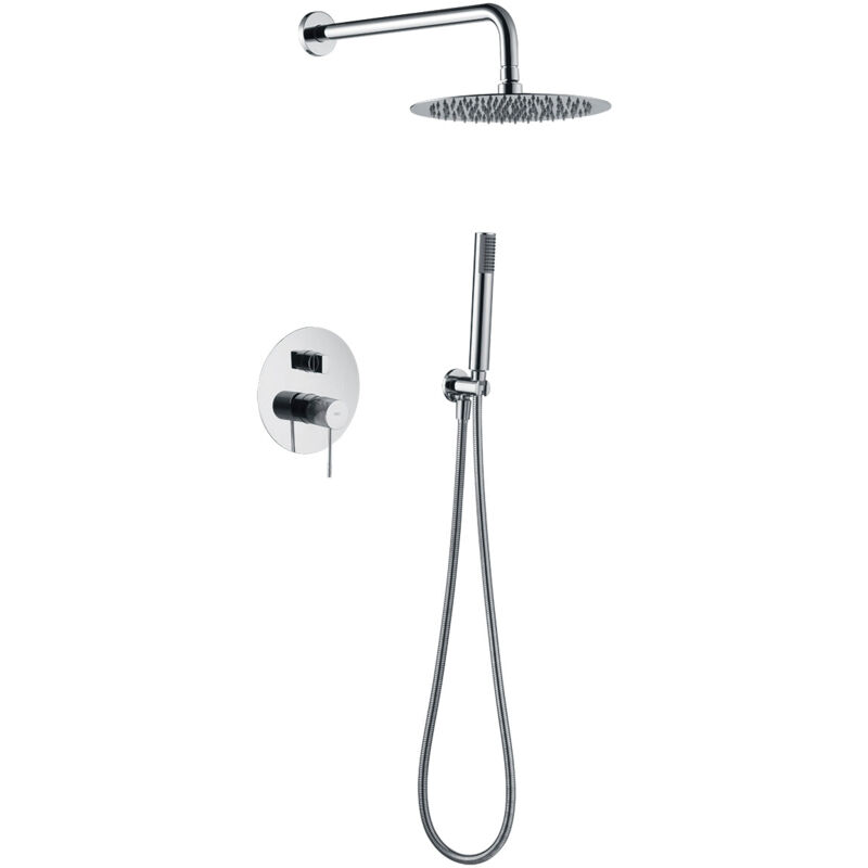 GPD038 line Conjunto de Ducha Empotrado Monomando Cromo - ref: GPD038 - Imex