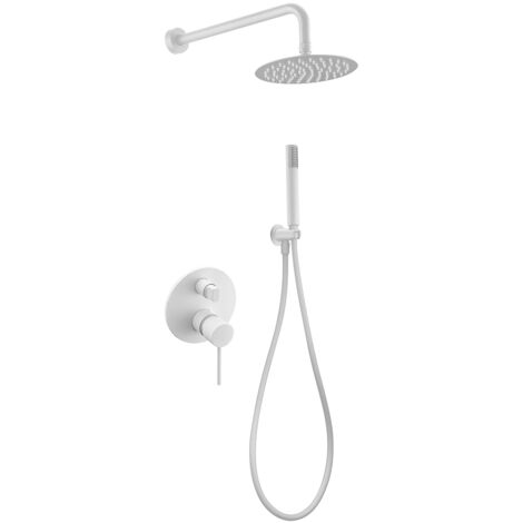 Columna de ducha empotrada Milos Stick blanco [ IMEX® ]
