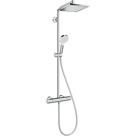 Columna de ducha HANSGROHE Crometta E 240 EcoSmart con mezclador termostático 27281000