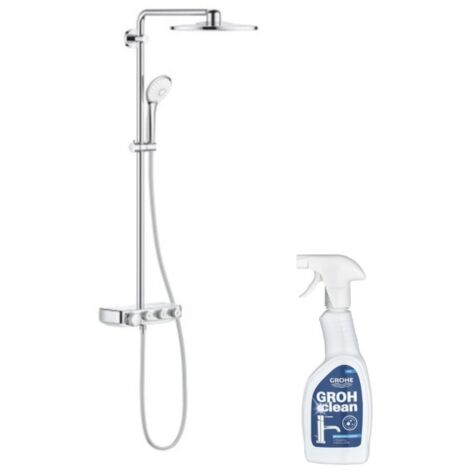 Columna de ducha termostática GROHE Euphoria SmartControl System 310 Duo con limpiador GrohClean