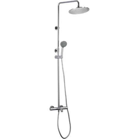 Columna de ducha termostática para baño PAINI Rubí Cromo