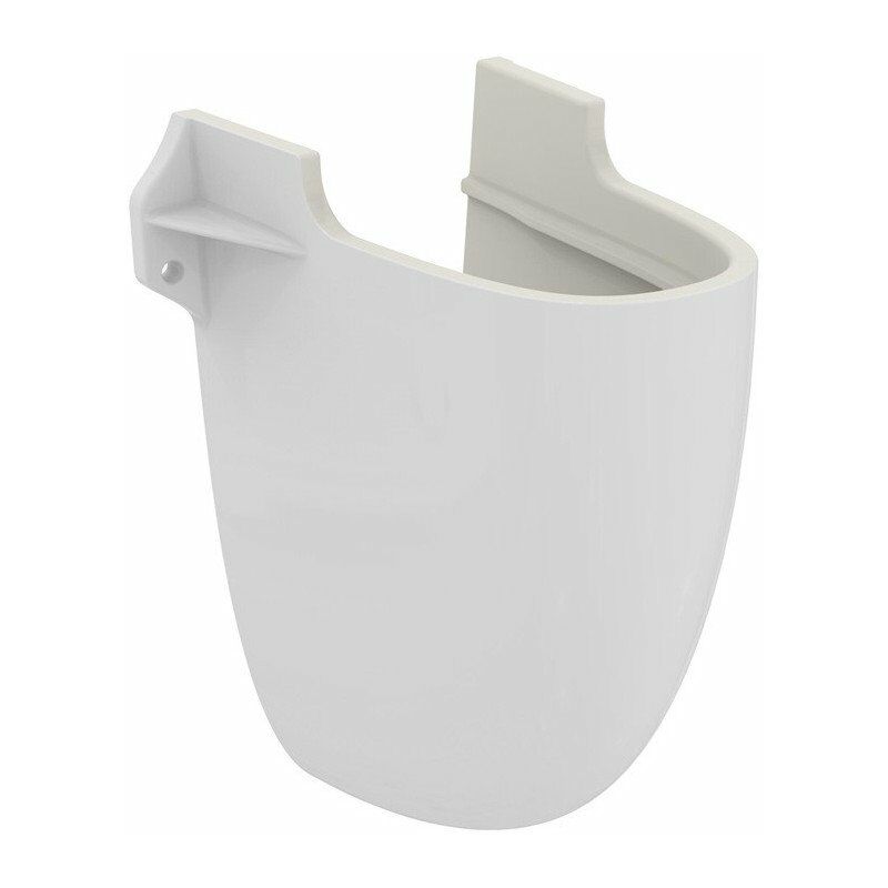 

Columna de pared EUROVIT para lavabo, 250 x 300 x 370 mm blanco STANDARD - Ideal