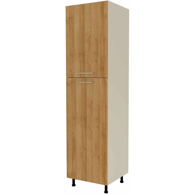 

Columna despensero con 2 puertas en varios acabados diferentes 235 cm(alto)60 cm(ancho)58 cm(largo) Color ROBLE VEGA