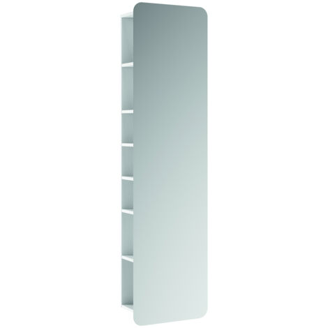 Columna espejo Psicé Ancodesign - H168 - L45 Blanco brillante