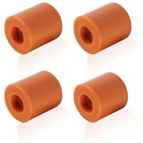 Columna niveladora de silicona KZQ para cama caliente, impresora 3D, almohadilla de silicona original resistente al calor para cama caliente estable para Ender 3/3V2/3 Pro, CR-10 (paquete de 4)