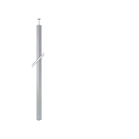 Columna número 1 K45 3m C45 1 cara anodizado SIMON ALK1100/8
