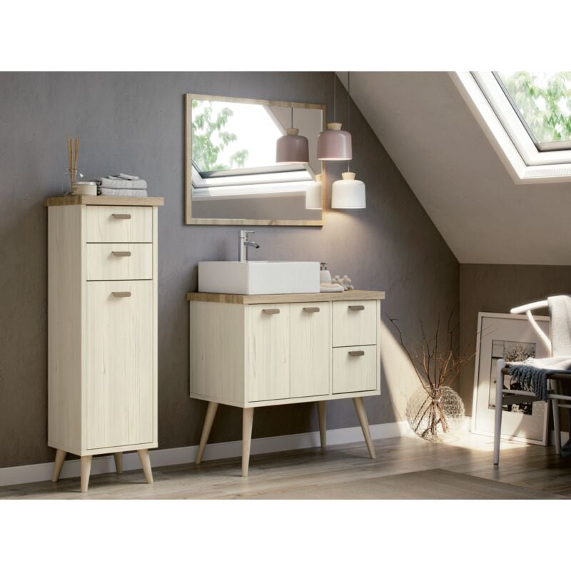 

Ptarch - Columna para baño Hydra en acabado pino/cambrian 120 cm(alto)36 cm(ancho)33 cm(largo) Color PINO-CAMBRIAN