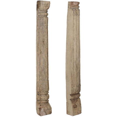 Columna Teca 17X19X172 Pieza Surtida Natural