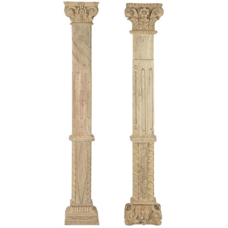 Columna Teca 30X30X200 Decape Natural