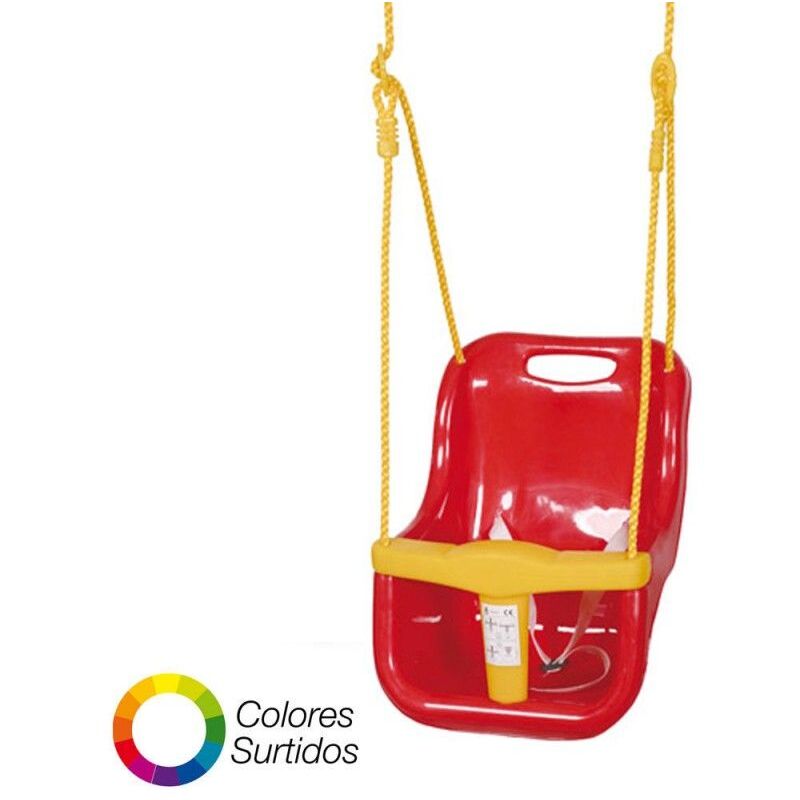 

Columpio jardin asiento bebe 38x25x52 cm.