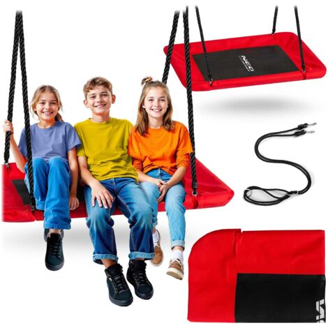 Columpio nido de cuervo rectangular Neo-Sport Swingo 110 x 70 cm