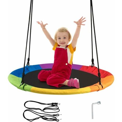 columpios redondos para niños