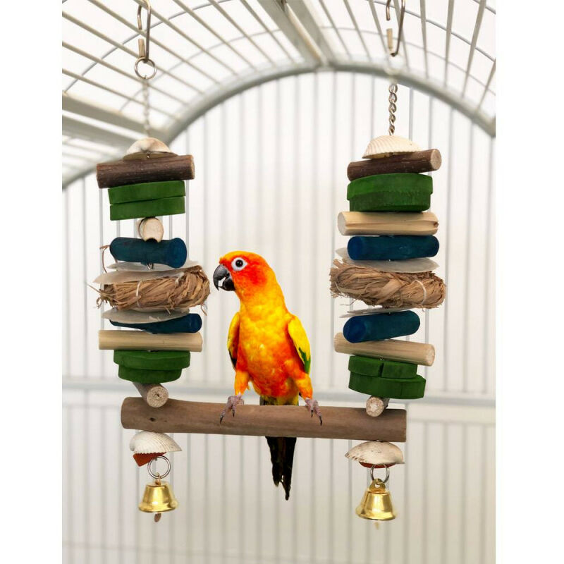 

Sin Marca - COLUMPIO PAJARO CONCHAS MARINAS
